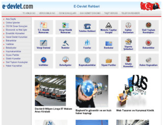 e-devlet.com screenshot
