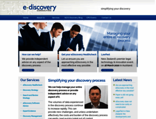 e-discovery.co.nz screenshot