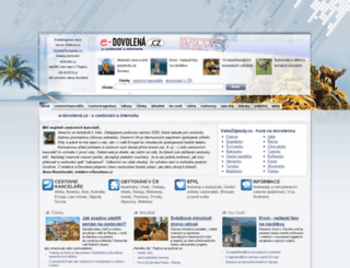 e-dovolena.cz screenshot