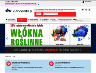 e-dziewiarka.pl screenshot