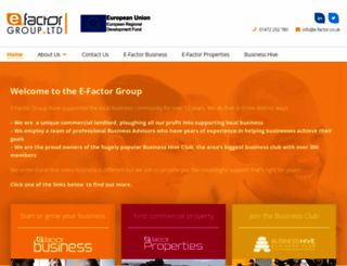 e-factor.co.uk screenshot