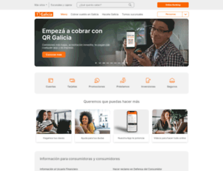e-galicia.com screenshot