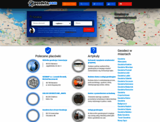 e-geodeta.com screenshot