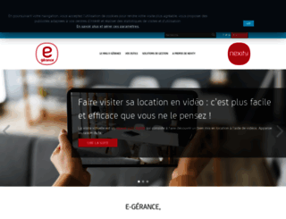 e-gerance.fr screenshot