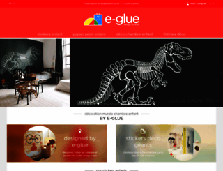 e-glue.fr screenshot