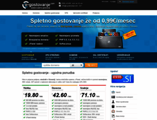 e-gostovanje.com screenshot