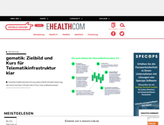 e-health-com.eu screenshot