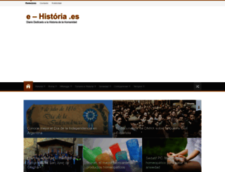 e-historia.es screenshot