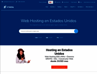 e-hosting.com.ve screenshot