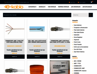 e-kablo.com screenshot