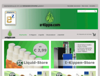 e-kippe.com screenshot
