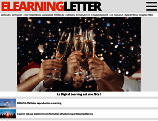 e-learning-letter.com screenshot
