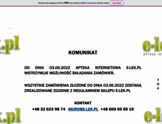 e-lek.pl screenshot