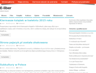 e-liber.pl screenshot