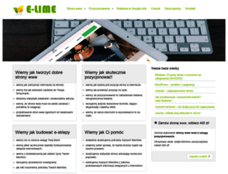 e-lime.com screenshot