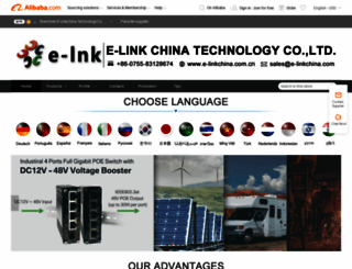 e-linkchina.en.alibaba.com screenshot