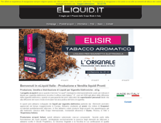 e-liquid.it screenshot