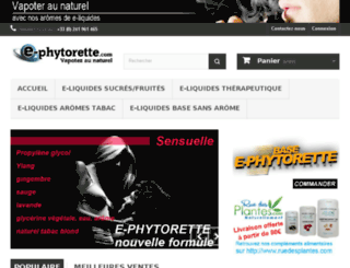 e-liquide-floralpina.fr screenshot