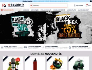 e-liquide-fr.com screenshot
