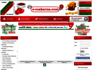 e-makarna.com screenshot