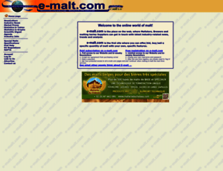 e-malt.com screenshot