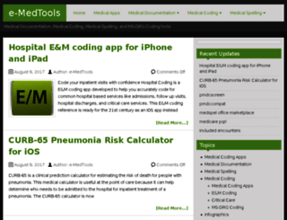e-medtools.com screenshot