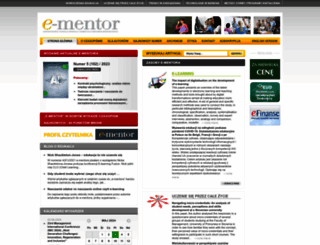 e-mentor.edu.pl screenshot
