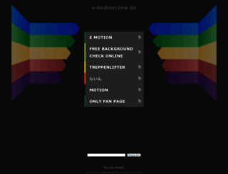e-motion-line.de screenshot