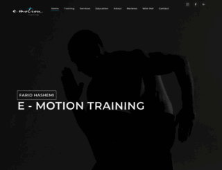 e-motion-training.com screenshot