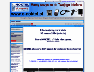e-noktel.pl screenshot