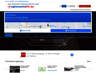 e-ogloszenia24.eu screenshot