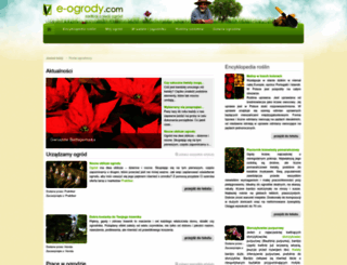 e-ogrody.com screenshot
