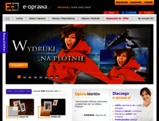 e-oprawa.pl screenshot