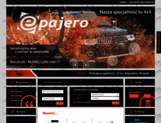 e-pajero.pl screenshot