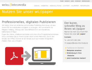 e-paper.wochenkurier.info screenshot