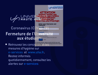 e-partage.uha.fr screenshot