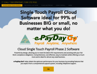 e-payday.com.au screenshot