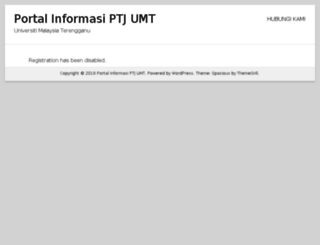 e-pelajar.umt.edu.my screenshot
