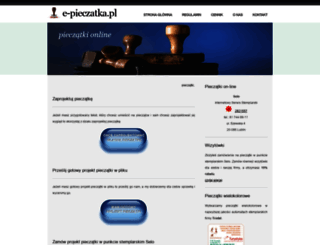 e-pieczatka.pl screenshot