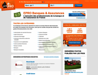 e-pro-finance.fr screenshot