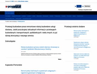 e-przetargi.pl screenshot