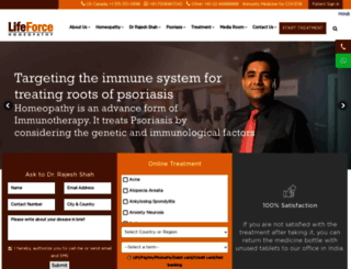 e-psoriasis.com screenshot