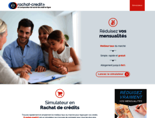 e-rachat-credit.fr screenshot