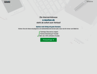 e-rauchen.de screenshot
