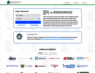 Access e-resources.perpusnas.go.id. e-resources perpustakaan nasional