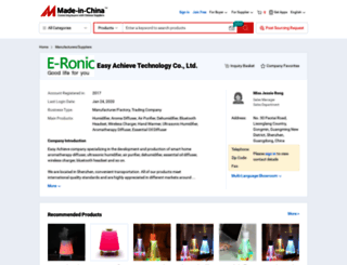 e-ronic.en.made-in-china.com screenshot
