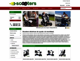 e-scooters.es screenshot
