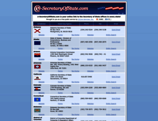 e-secretaryofstate.com screenshot
