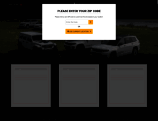 e-shop.jeep.com screenshot