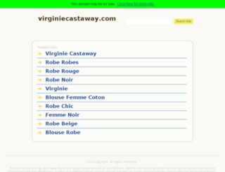 e-shop.virginiecastaway.com screenshot